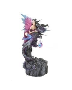 LIGHT UP FAIRY AND DRAGON FIGURINE